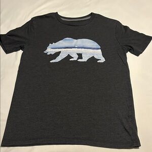 Old Navy Charcoal Bear Graphic Tee